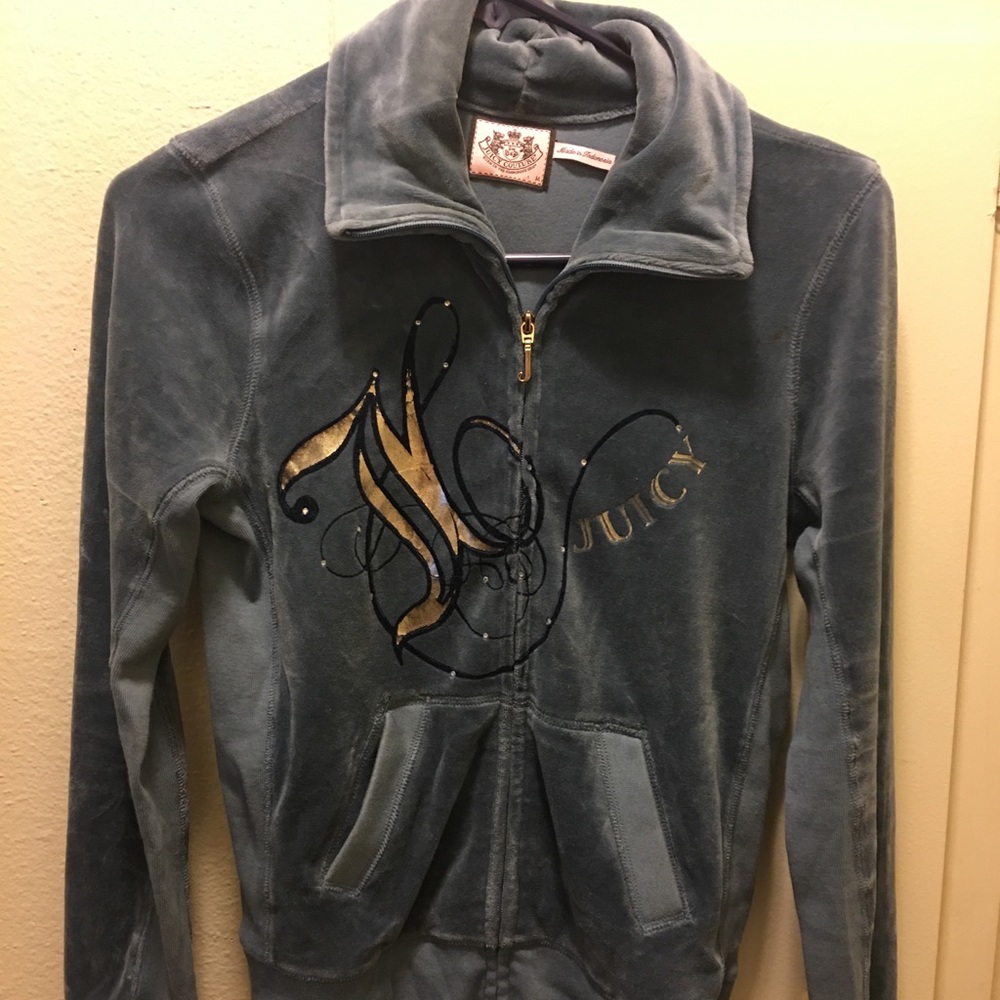 A velour juicy jacket
